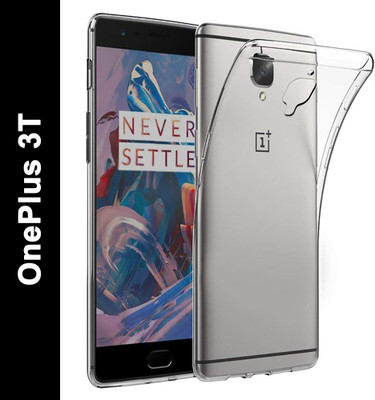 Casotec Back Cover for OnePlus 3T(Transparent, Flexible, Silicon, Pack of: 1)