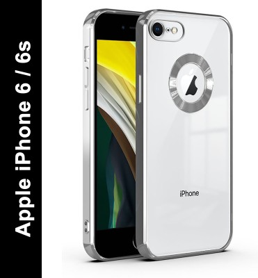 V-TAN Back Cover for Apple iPhone 6, Apple iPhone 6s, Apple iPhone 6, Apple iPhone 6s(Silver, Transparent, Shock Proof, Pack of: 1)