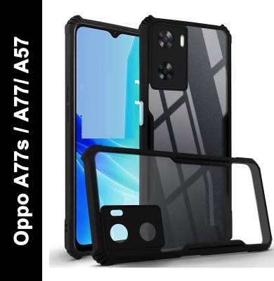 Cover Alive Back Cover for Oppo A57(Black, Transparent, Shock Proof, Pack of: 1)