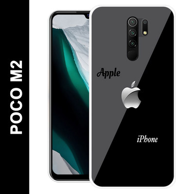 Printcase Back Cover for Poco M2(Multicolor, Dual Protection, Silicon, Pack of: 1)