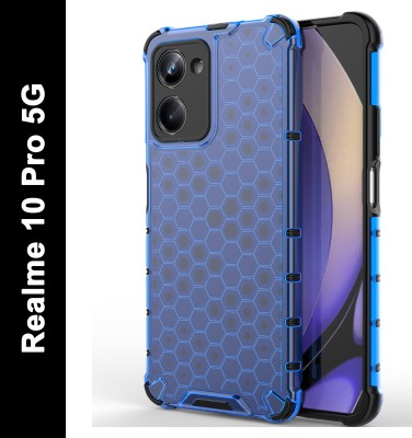 Wellpoint Back Cover for Realme 10 Pro 5G(Blue)