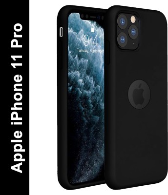 Gripp Lightweight Rubber Gel Material Back Cover for Apple iPhone 11 Pro(Black, Shock Proof, Silicon, Pack of: 1)