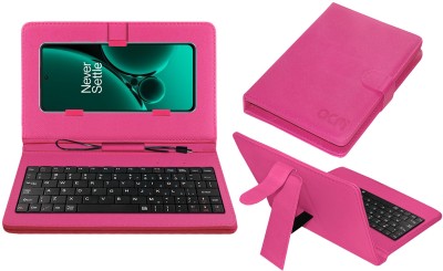 ACM Keyboard Case for Oneplus Nord Ce 3(Pink, Cases with Holder, Pack of: 1)