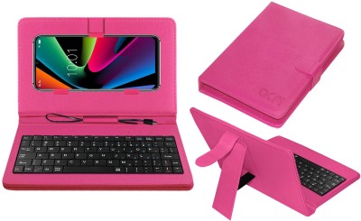 ACM Keyboard Case for Maplin Pluzz 13(Pink, Cases with Holder, Pack of: 1)