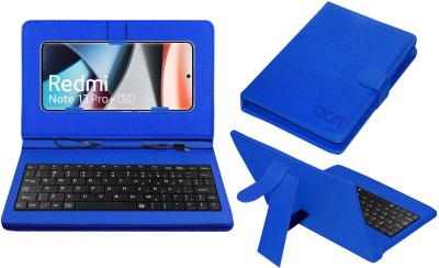 ACM Keyboard Case for Xiaomi Redmi Note 13 Pro Plus(Blue, Cases with Holder, Pack of: 1)