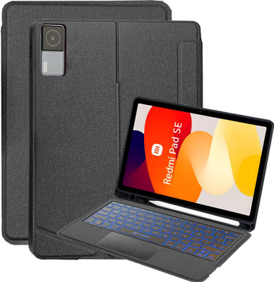 Proelite Redmi Pad SE 11 inch Touchpad Magnetic Detachable Built-in 7-Colors Backlit Bluetooth Standard Tablet Keyboard Compatible with Desktop, Laptop, Mac Backlit Touchpad Keyboard RedmiPad(Black) Proelite Redmi Pad SE 11 inch Touchpad Magnetic Detachable Built-in 7-Colors Backlit Bluetooth Standard Tablet Keyboard Compatible with Desktop, Laptop, Mac Backlit Touchpad Keyboard RedmiPad(Black)