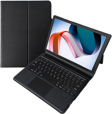 Proelite Keyboard Case for Redmi Pad 10.6 inch With Wireless Bluetooth TouchPad Keyboard(Black, Hard Case, Pack of: 1)