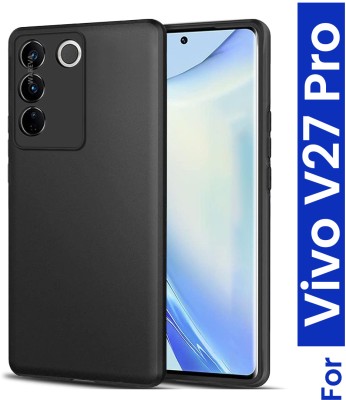 WAREVA Keyboard Case for VIVO V27 PRO (5G), VIVO V27 Pro(Black, Camera Bump Protector, Silicon, Pack of: 1)