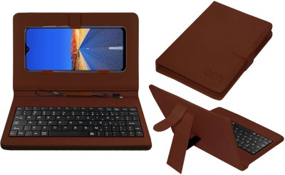 ACM Keyboard Case for Ikall Z12 Pro(Brown, Cases with Holder, Pack of: 1)