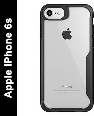 Binzokase Back Cover for Apple iPhone 6s(Black, Dual Protection, Pack of: 1)