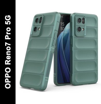 Zapcase Back Cover for OPPO Reno7 Pro 5G(Green, 3D Case, Silicon, Pack of: 1)