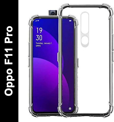 Caseline Back Cover for Oppo F11 Pro(Transparent, Grip Case, Pack of: 1)