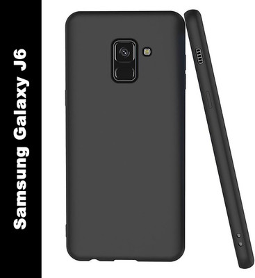 Aaralhub Back Cover for Samsung Galaxy J6(Black, Grip Case)