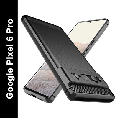 Rugraj Back Cover for Google Pixel 6 Pro(Black, Grip Case, Pack of: 1)