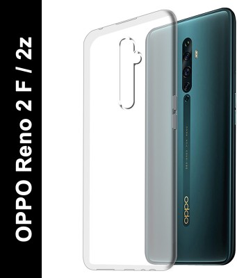 Nainz Back Cover for Oppo Reno2 F, OPPO Reno 2z(Transparent, Grip Case, Silicon, Pack of: 1)