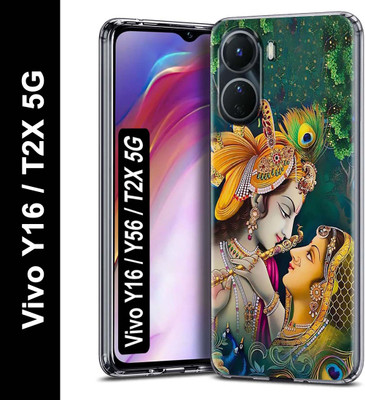 Fashionury Back Cover for Vivo Y16, Vivo T2X 5G(Multicolor, Grip Case, Silicon, Pack of: 1)