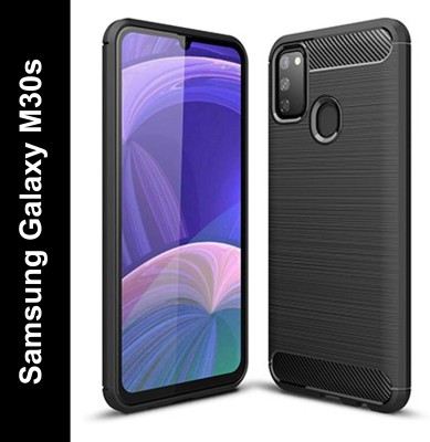 Zapcase Back Cover for Samsung Galaxy M30s, M21(Black, Grip Case, Silicon, Pack of: 1)