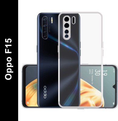 Casotec Back Cover for Oppo F15(Transparent, Silicon, Pack of: 1)