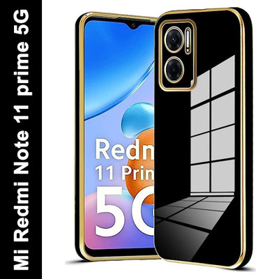 Nice Assoseries HUB Back Cover for Mi Redmi note 11 Prime 5G, Mi Redmi Note 11e 5G, Mi Redmi 10 Prime Plus 5G(Black, Silicon)