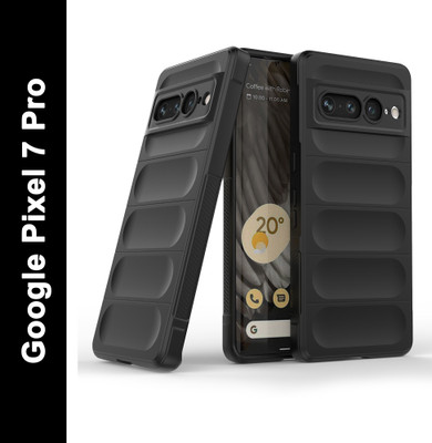 Zapcase Back Cover for Google Pixel 7 Pro(Black, 3D Case, Silicon, Pack of: 1)