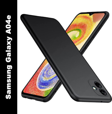KrKis Back Cover for Samsung Galaxy A04e, Samsung A04e(Black, Grip Case, Pack of: 1)