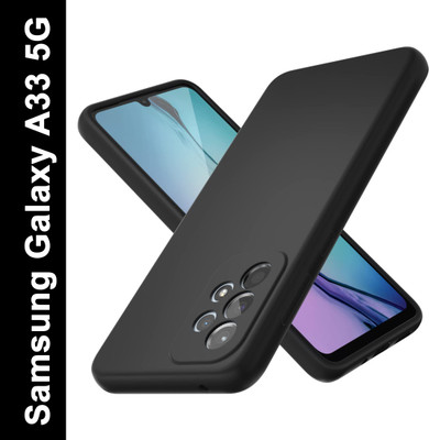 Spectacular ace Back Cover for SAMSUNG Galaxy A33 5G(Black, Dual Protection, Silicon, Pack of: 1)