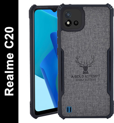 Flipkart SmartBuy Back Cover for Realme C20, Realme C11 2021(Black, Shock Proof, Pack of: 1)
