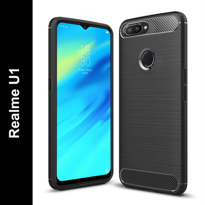 Flipkart SmartBuy Back Cover for Realme U1, Realme 2 Pro(Black, Flexible, Pack of: 1)
