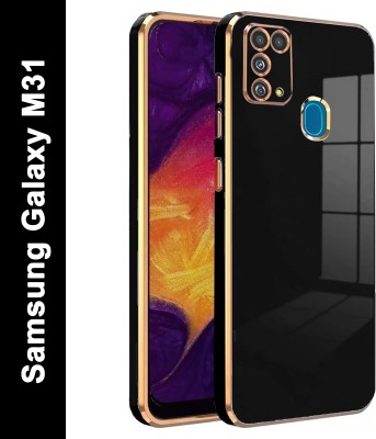 KARWAN Back Cover for Samsung Galaxy M31(Black, Shock Proof, Silicon, Pack of: 1)