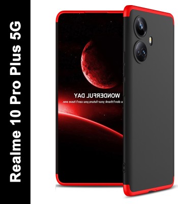 KWINE CASE Back Cover for Realme 10 Pro Plus 5G(Red, Dual Protection, Pack of: 1)