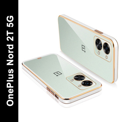 Micvir Back Cover for OnePlus Nord 2T 5G(White, Silicon, Pack of: 1)