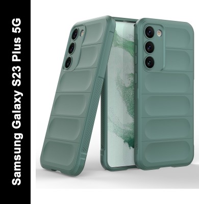 Zapcase Back Cover for Samsung Galaxy S23 Plus 5G(Green, 3D Case, Silicon, Pack of: 1)