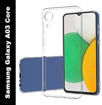 LILLIPUT Back Cover for Samsung Galaxy A03 Core(Transparent, Silicon, Pack of: 1)