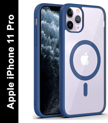 Zapcase Back Cover for Apple iPhone 11 Pro(Blue, Magsafe, Pack of: 1)