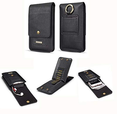 CONNECTPOINT Pouch for Samsung Galaxy S24+(Black, Pack of: 1)