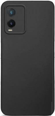 Phone Back Cover Pouch for Vivo T1X(Black, Grip Case, Pack of: 1)