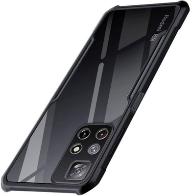 vizo Back Cover for Redmi Note 11T 5G, Poco M4 Pro 5G(Black, Shock Proof, Silicon, Pack of: 1)