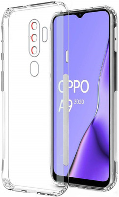 naghub Pouch for OPPO A5 2020(Transparent, Camera Bump Protector, Pack of: 1)