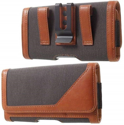 SmartLike Pouch for Oppo Find X8s+(Brown, Holster, Pack of: 1)