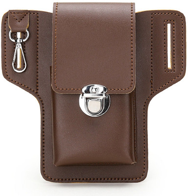 ZACHARIAS Pouch for Mobile Pouch Belt Bag(Khaki, Holster, Pack of: 1)