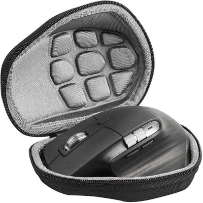 maycreate Pouch for Portable Protective Case for Logitech Wireless Mouse MX Master 3 / Logitech G602(Black, Dual Protection, Pack of: 1)