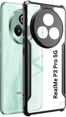 filbay Pouch for RealMe P3 Pro 5G(Black, Shock Proof, Silicon, Pack of: 1)