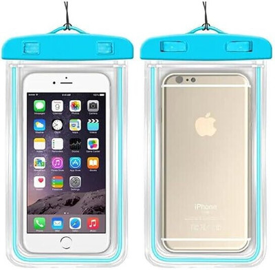 FAVSTORE TRENDS Pouch for Pouch for PVC Waterproof Sealed Rain Protection Mobile Cover(Multicolor, Waterproof, Pack of: 1)