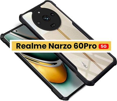 FONECASE Back Cover for Realme Narzo 60 Pro, Realme Narzo 60 Pro 5G(Transparent, Flexible, Silicon, Pack of: 1)