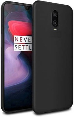 Stunny Pouch for OnePlus 6T(Black, Shock Proof, Silicon, Pack of: 1)