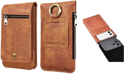 LIKECASE Pouch for Oppo Find N2 / Oppo Find N / Oppo Find X5 Pro / Oppo Find X5(Brown, Grip Case, Pack of: 1)