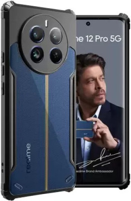 ISH COVER Pouch for realme 12 Pro+ 5G, realme 12 Pro Plus 5G I1(Black, Grip Case, Pack of: 1)