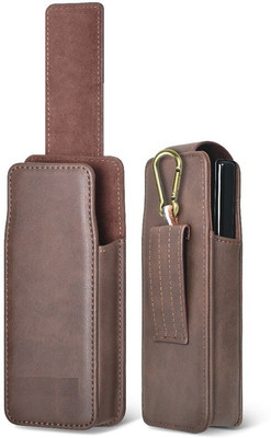 realtech Pouch for Samsung Galaxy Z Fold6 5G / Z Fold5 5G / Z Fold4 5G / Z Fold3 5G / Z Fold2 5G(Brown, Holster, Pack of: 1)