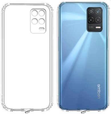 Mobile Back Cover Back Cover for Realme 8 4G(Transparent, Camera Bump Protector, Silicon, Pack of: 1)