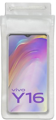 ACM Pouch for Vivo Y16(Transparent, Waterproof, Silicon, Pack of: 1)